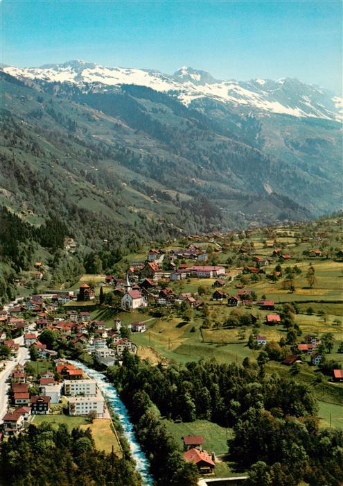 13946067 Buerglen_Schaechenthal_UR Panorama Blick gegen Schaechental und Klausen