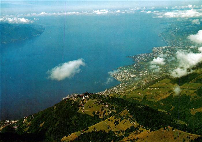 13946078 Les_Rochers_de_Naye_2042m_VD Sommet Caux-Montreux-Vevey Lac Leman vue a