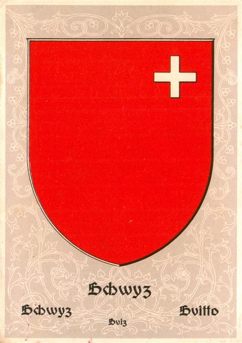 13946327 Schwyz_SZ Stadtwappen