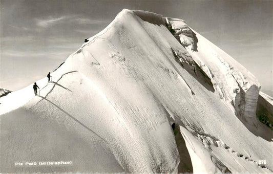 13948626 Piz_Palue_3905m_GR Mittelspitze Fliegeraufnahme