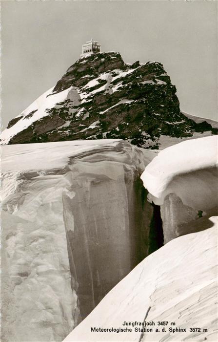 13948635 Jungfraujoch_3457m_BE Meteorologische Station an der Sphinx