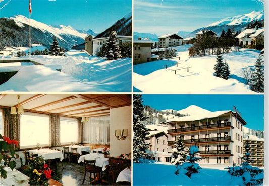 13948798 Davos-Dorf_GR Hôtel Waldheim chambre d'hôtes idylle hivernale