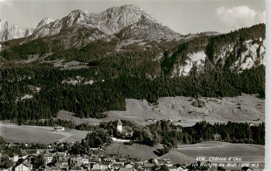 13949753 Chateau-d_Oex_VD et les Rochers du Midi vue aérienne