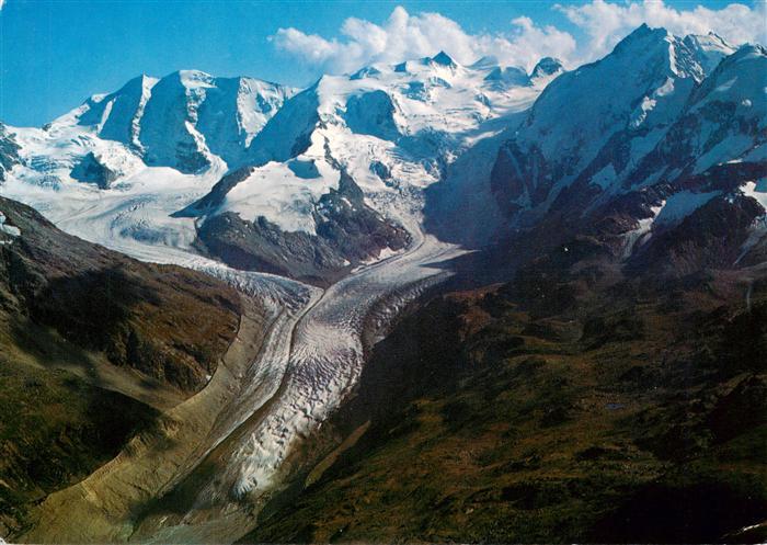 13949795 Pontresina Morteratschgletscher Piz Palue Bellavista Piz Bernina