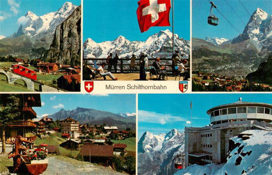 13950274 Muerren_BE Schilthornbahn Teilansichten