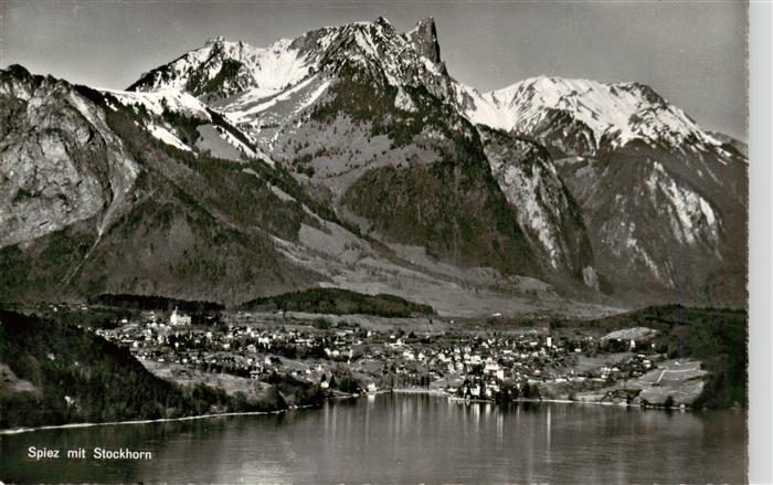 13950308 Spiez_Thunersee_BE mit Stockhorn