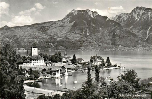 13950309 Spiez_Thunersee_BE mit Niederhorn