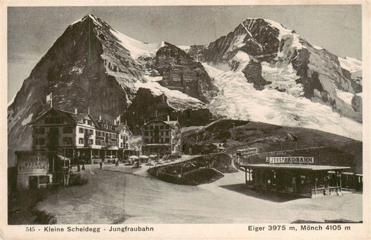 13950532 Kleine_Scheidegg_Interlaken_BE Chemin de fer de la Jungfrau avec Eiger et Moench