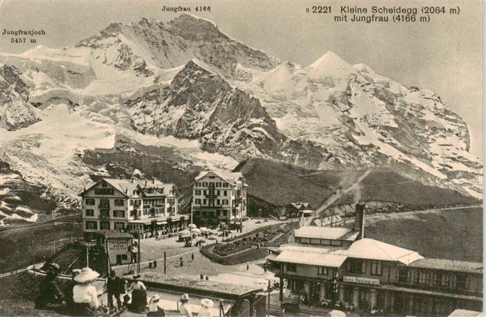 13950533 Kleine_Scheidegg_Interlaken_BE avec Jungfraujoch et Jungfrau