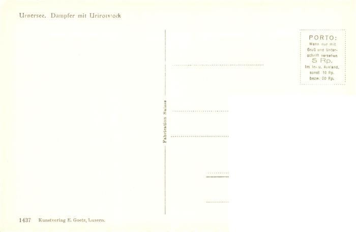 13950658 Urnersee_Brunnen_SZ Cuiseur vapeur avec Urirotstock