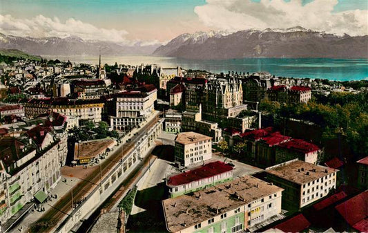 13950027 Lausanne_VD Vue générale et les Alpes