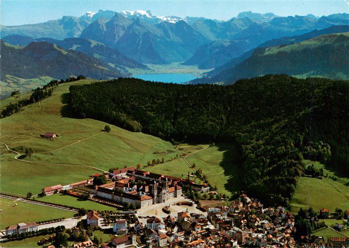 13959328 Einsiedeln__SZ Kloster Fliegeraufnahme