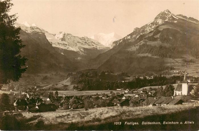 13960665 Frutigen_BE avec Doldenhorn Balmhorn et Altels