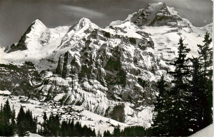 13960698 Muerren_BE Eiger Moench Jungfrau