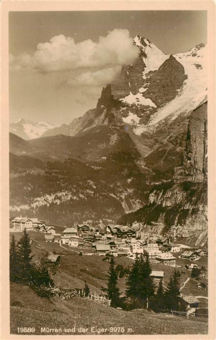 13960705 Muerren_BE und der Eiger