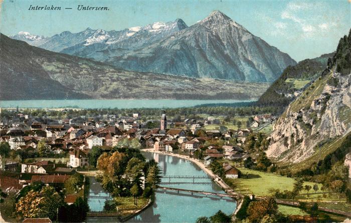 13960754 INTERLAKEN_BE Panorama avec Unterseen