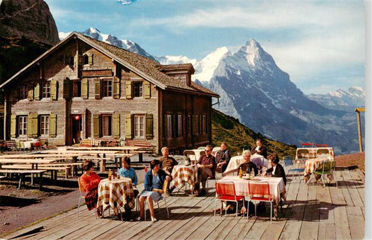 13960769 Grindelwald_BE Hotel Grosse Scheidegg mit Moench und Eiger