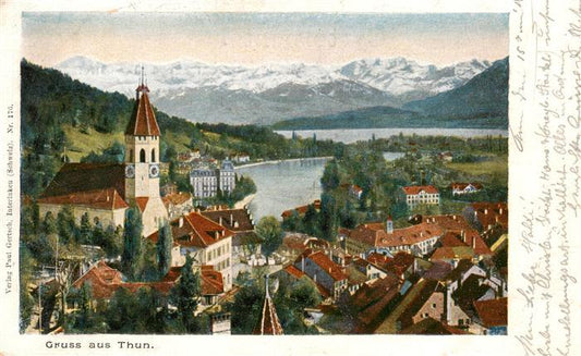 13960780 THUN_BE Schloss mit Thunersee