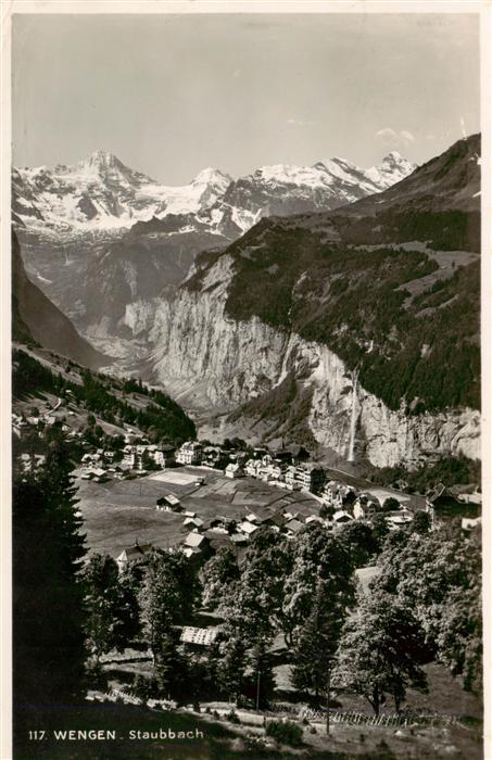 13960804 Wengen__BE Staubbach Wasserfall