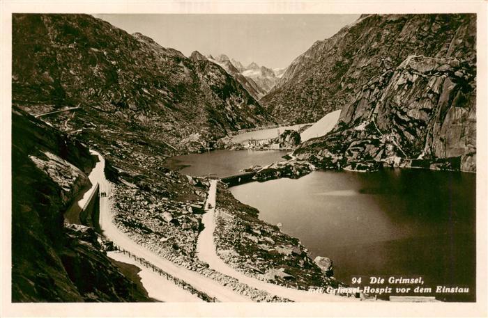 13960831 Grimsel_Hospiz Die Grimsel vor dem Einstau