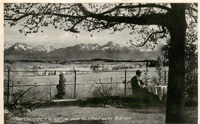 13960838 Gerzensee_BE Blick vom Gasthof zum Baeren