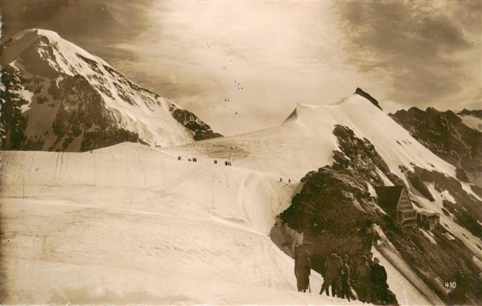 13961009 Jungfraujoch_3457m_BE Berghaus Sphinx et moine