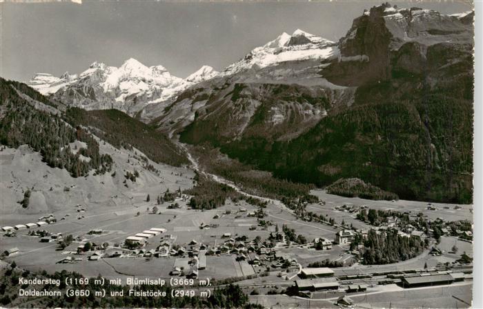 13961049 Kandersteg_BE mit Bluemlisalp Doldenhorn und Fisistoecke