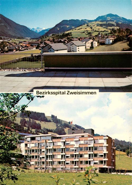 13961057 Zweisimmen_BE Panorama Bezirksspital