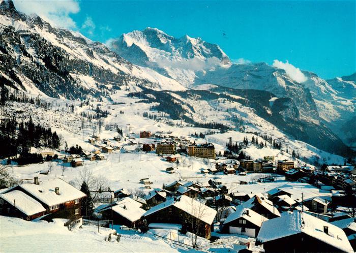 13961066 Wengen__BE Panorama avec la Jungfrau