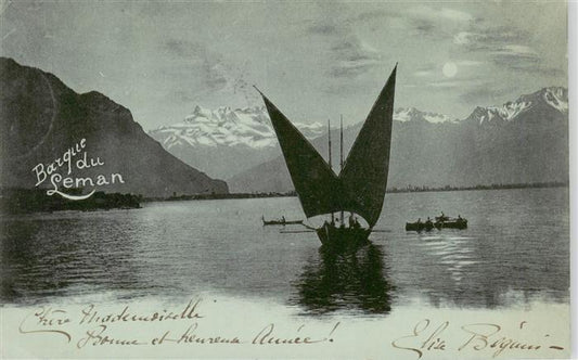 13961139 Lac_Leman_Genfersee_GE Barque du Léman