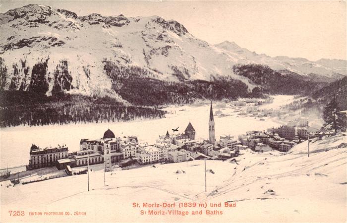 13961185 St_Moritz__SANKT_MORITZ_GR Dorf und Bad