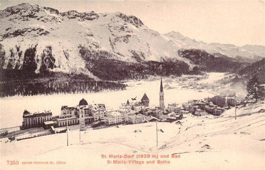 13961185 St_Moritz__SANKT_MORITZ_GR Village et bains