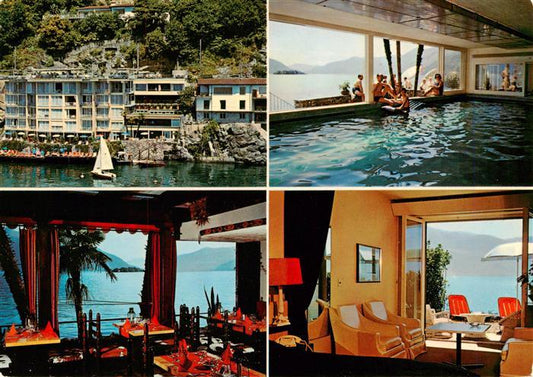 13961823 Ascona_Lago_Maggiore_TI Hôtel Acapulco au Lac piscine couverte, salles à manger