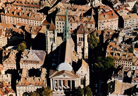 13962901 GENEVE_Genf_GE Cathédrale St Pierre Vue aérienne