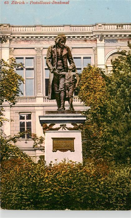 13955540 ZueRICH__ZH Pestallozzi-Denkmal