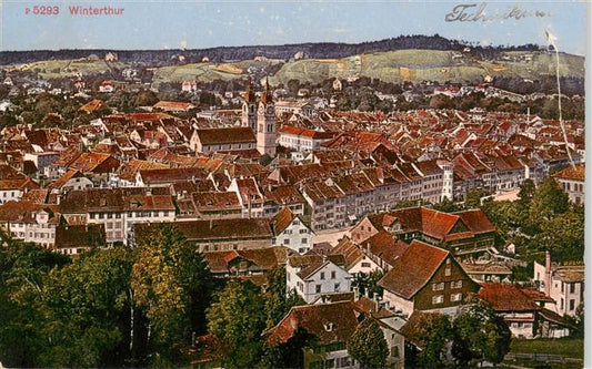 13955560 WINTERTHUR__ZH Panorama de la ville